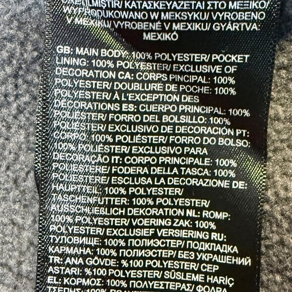 The North Face Front Range Fleece Jacket Men’s Large Smoked Pearl EUC - Picture 8 of 11